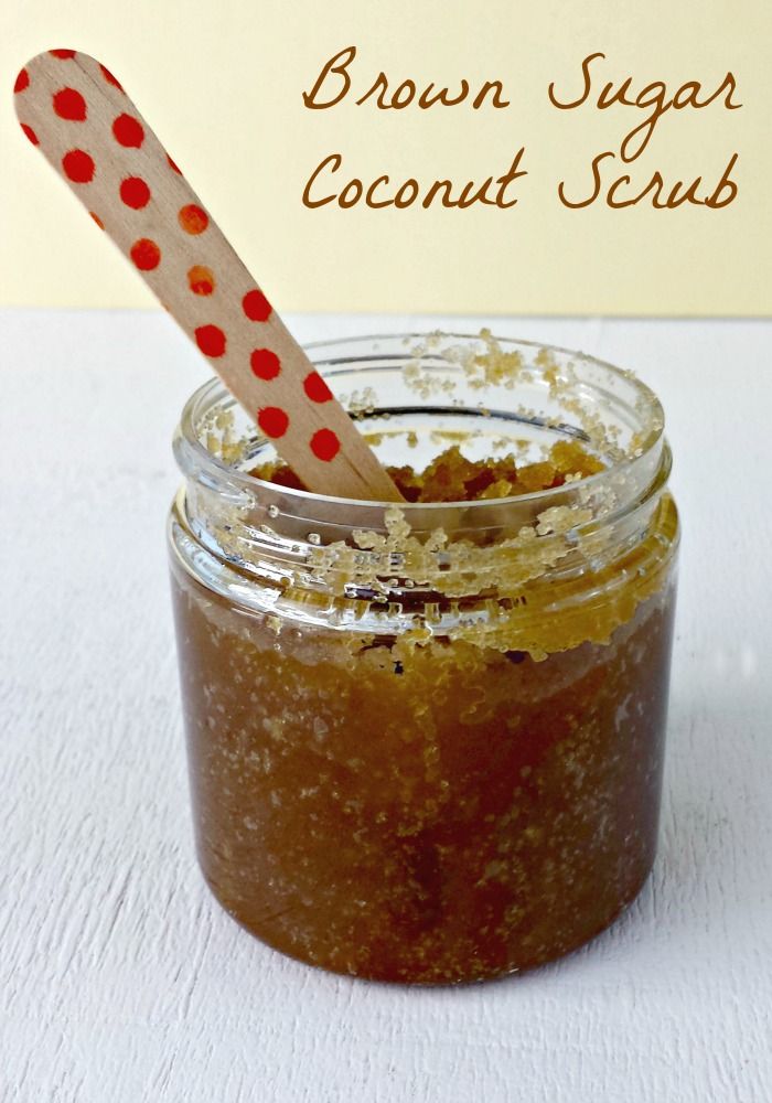 Brown Sugar Coconut Oil Scrub