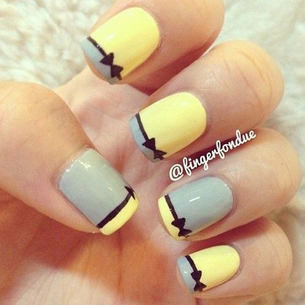 Cute French Manicure Idea