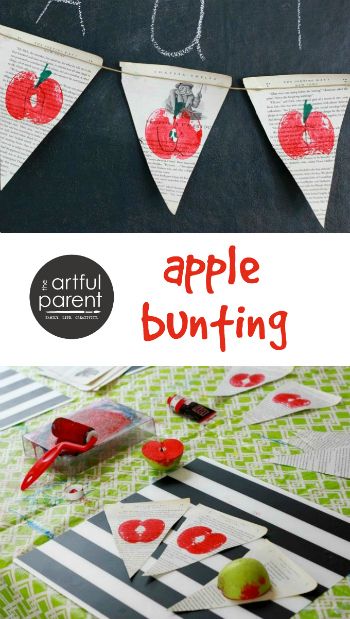 DIY Apple Bunting