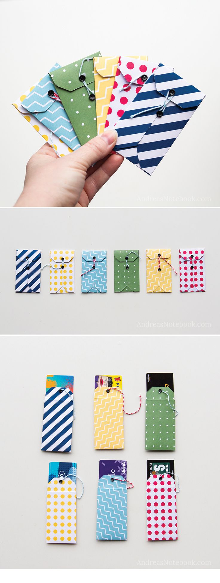 DIY Gift Card Holder Tutorials