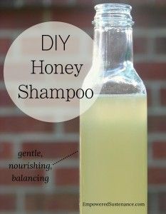 DIY Honey Shampoo