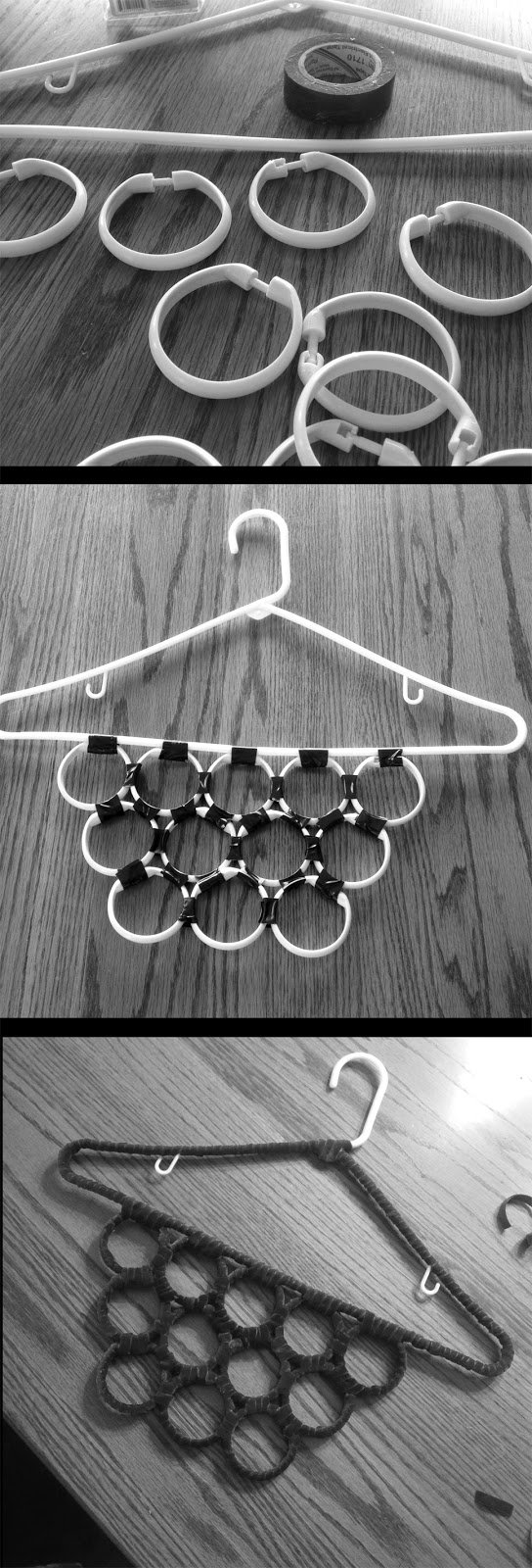 DIY Scarf Hanger Tutorial