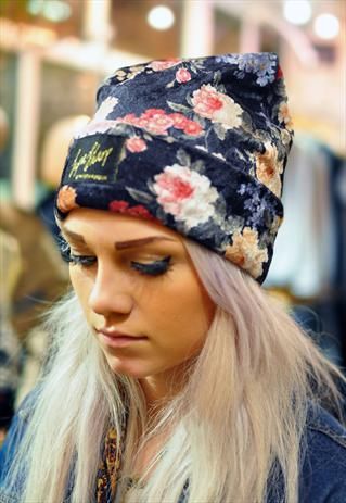 Floral Beanie