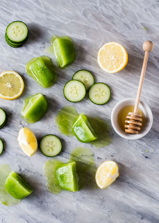 Frozen Cucumber Honey Cleaner