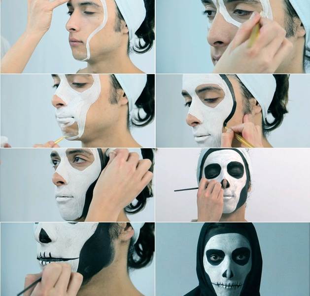 Halloween Makeup Tutorial for Men