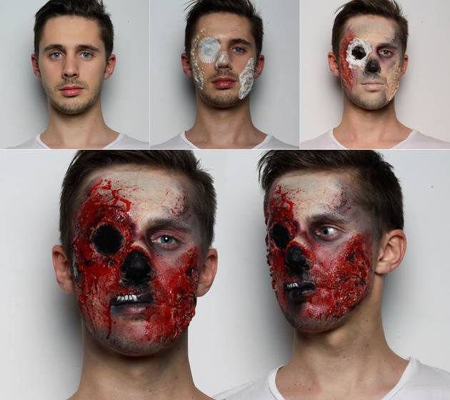 Halloween Makeup Tutorial for Men