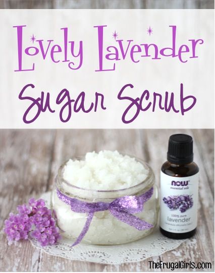 Lavender Sugar Scrub