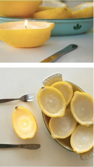 Lemon Candle