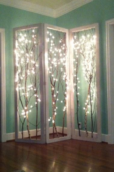 Lightening Room Divider