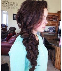 Long Messy Braid