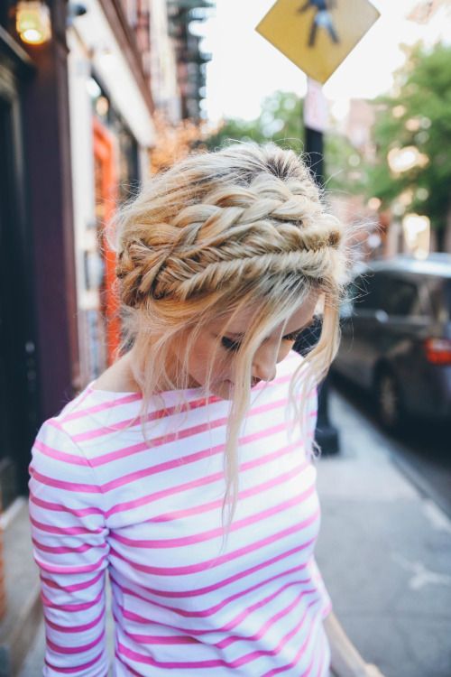 Loose Crown Braid