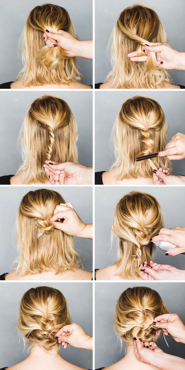 Easy Updos For Thick Hair - Easier Than It Looks Updo 2
