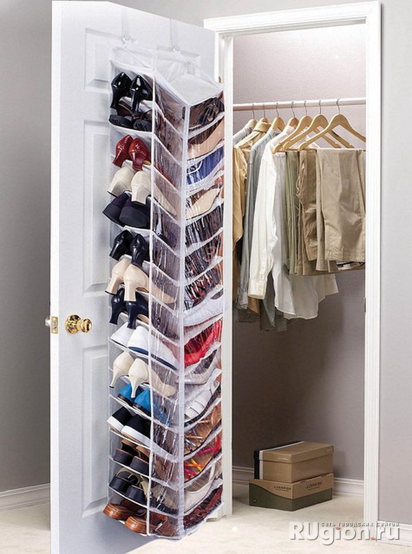 Over the Door Shoe Storage Idea