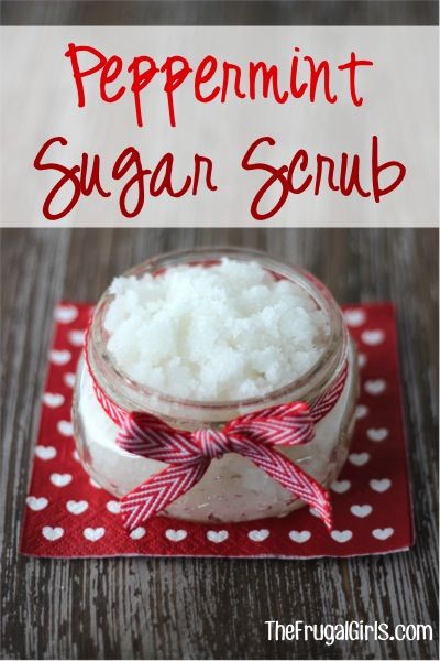 Peppermint Sugar Scrub