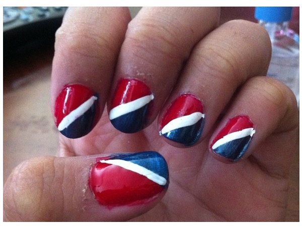 Pepsi Nail Design