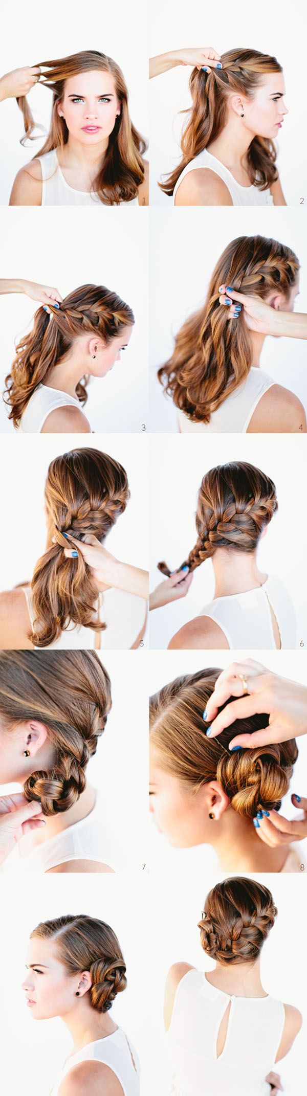 Pretty Braided Bun