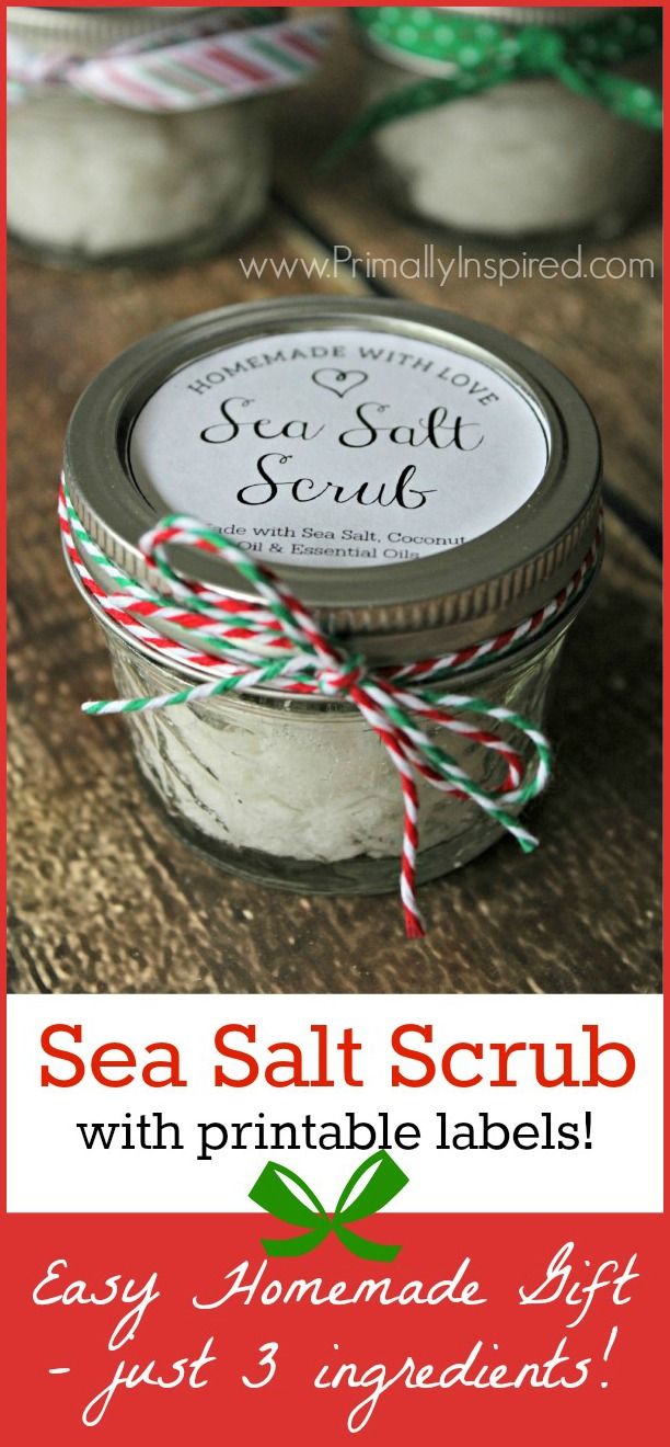 Sea Salt Scrub