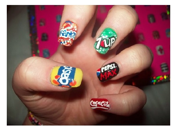 Soda Products Nail Design