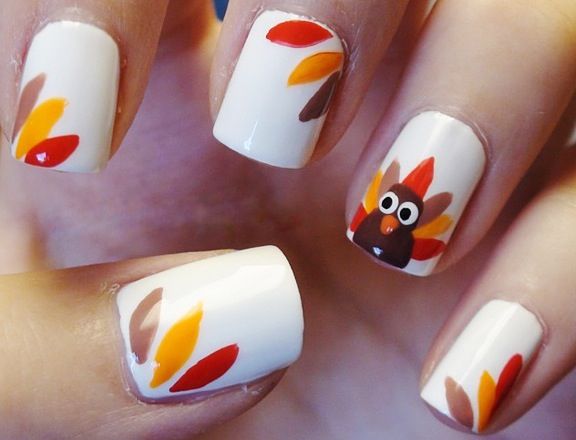 Thanksgiving Nail Design