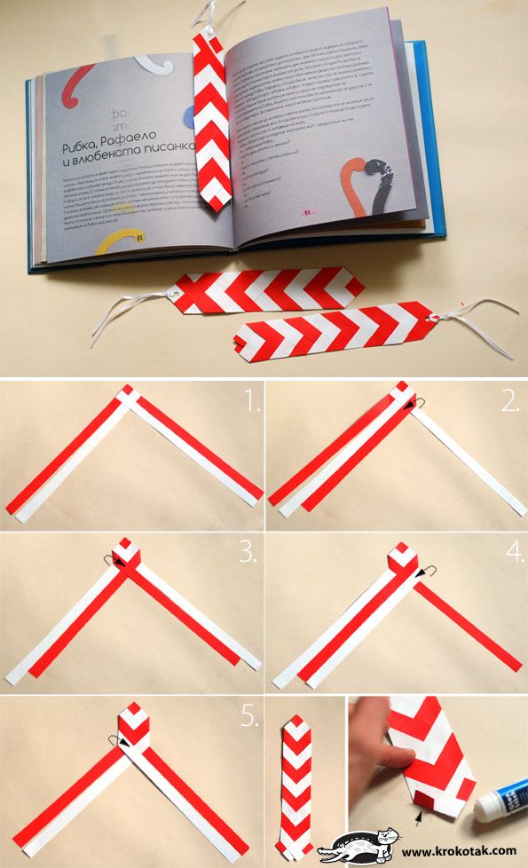 Tie Bookmark