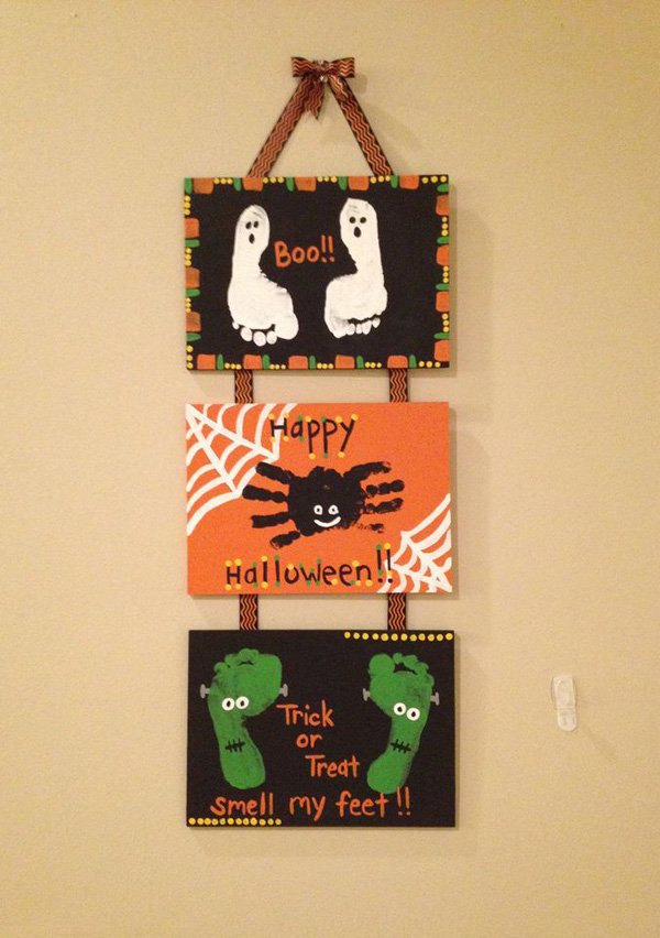 Toddler Halloween Bag Craft