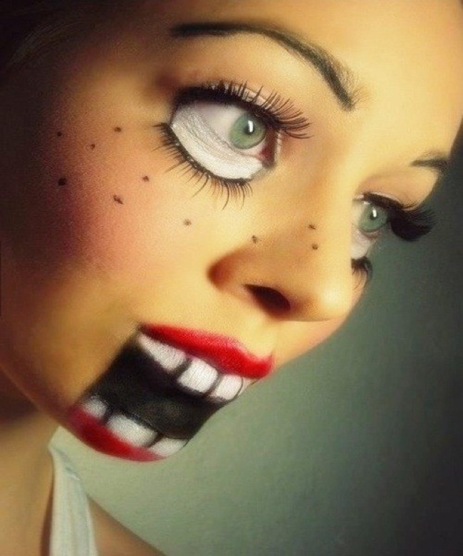 Scary Makeup Ideas For Halloween