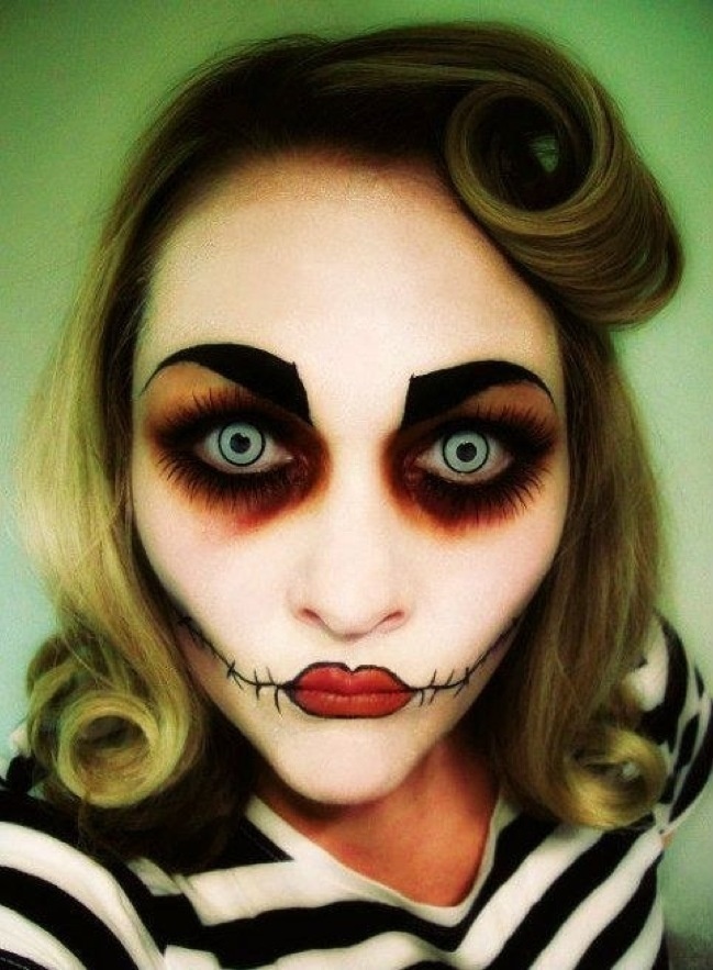 Scary Makeup Ideas For Halloween