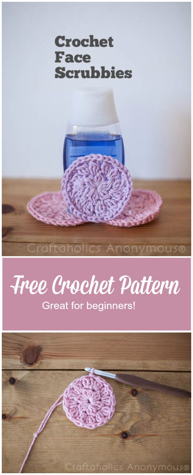 Crochet Face Scrubbies Tutorial