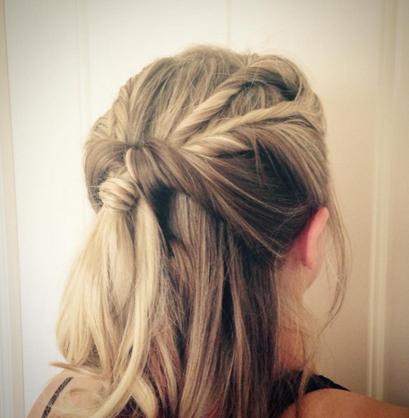 Cute Half Up Half Down Hairstyle