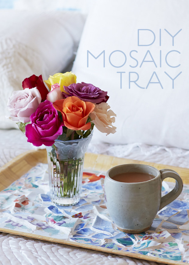 DIY Mosaic Tray