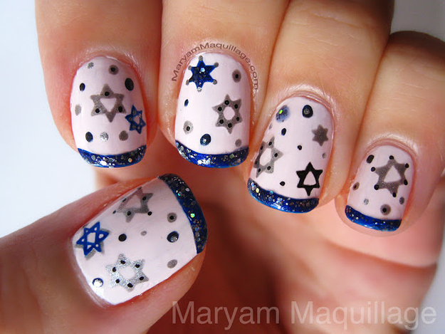 Hanukkah Snowflakes