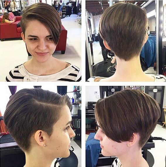 Long Pixie Haircut for Girls