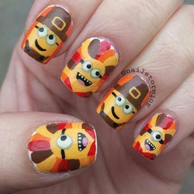 Minion Nails