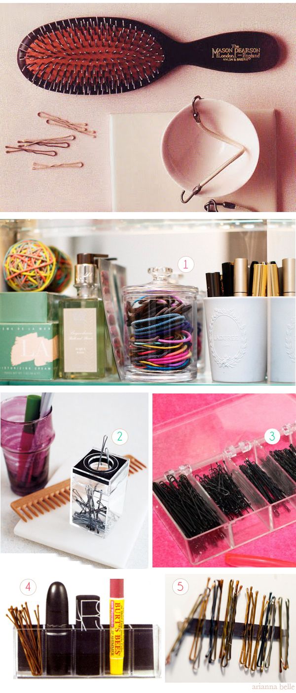 Pins and Hair Elastics Organizer