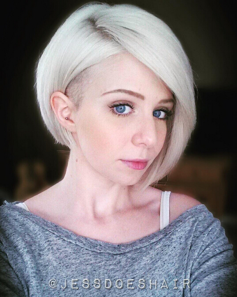 Short Undercut Bob Hairstyle