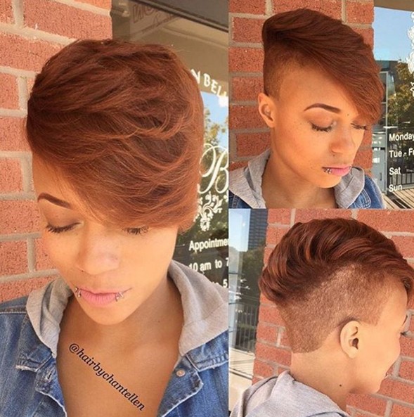 Short Undercut Hair