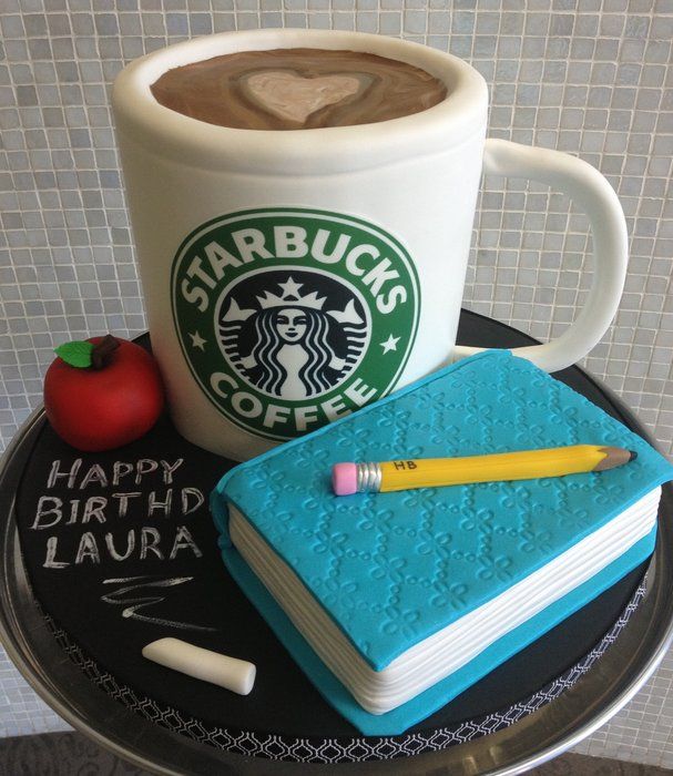 Starbuck Inspired Cake