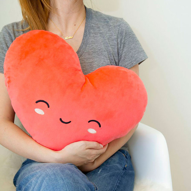 Warm Heart Pillow