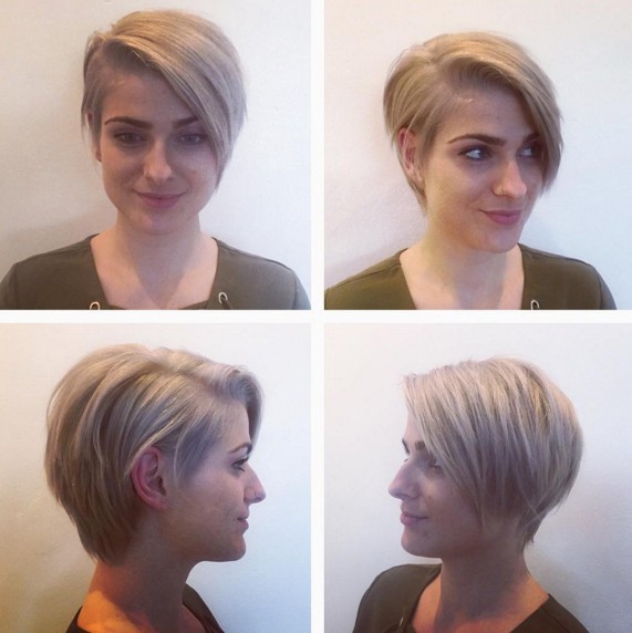 Asymmetric Short Hairstyle