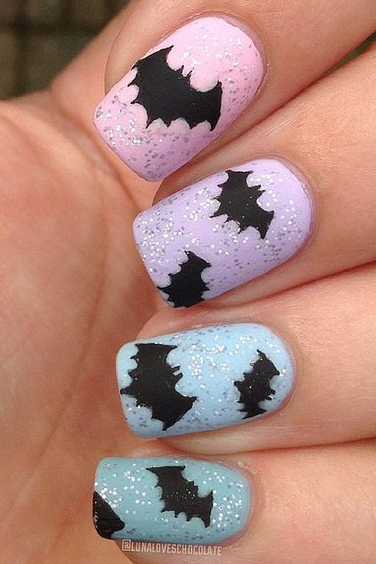 Batman Nails