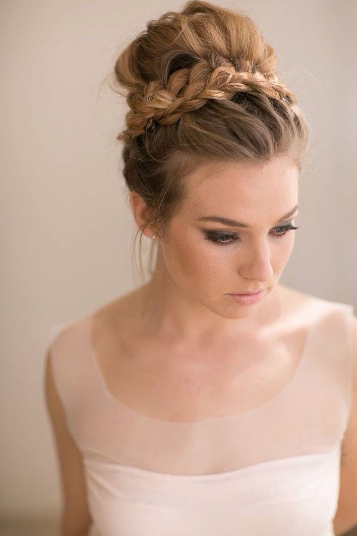 Elegant Braided Updo for Wedding Hairstyles