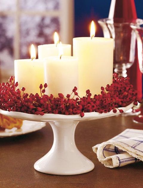 Christmas Candle Decorating Ideas