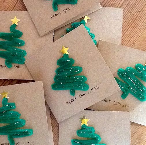 23 Creative Ways to Make Christmas Cards - Pretty Designs