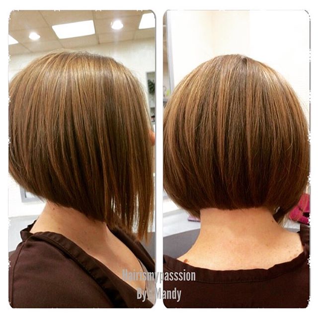 A Line Haircut For Round Face