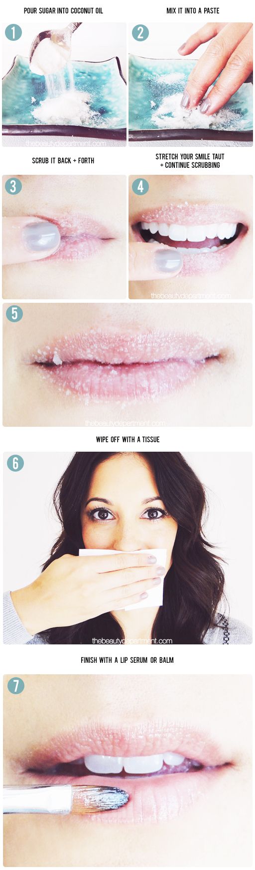 DIY Natural Lip Scrub