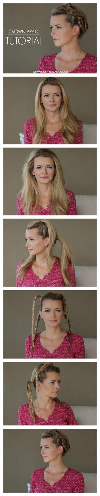 Easy Crown Braid