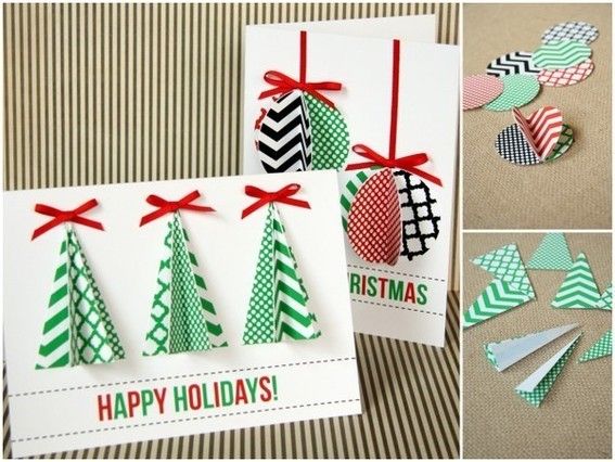 Easy Handmade Christmas Cards