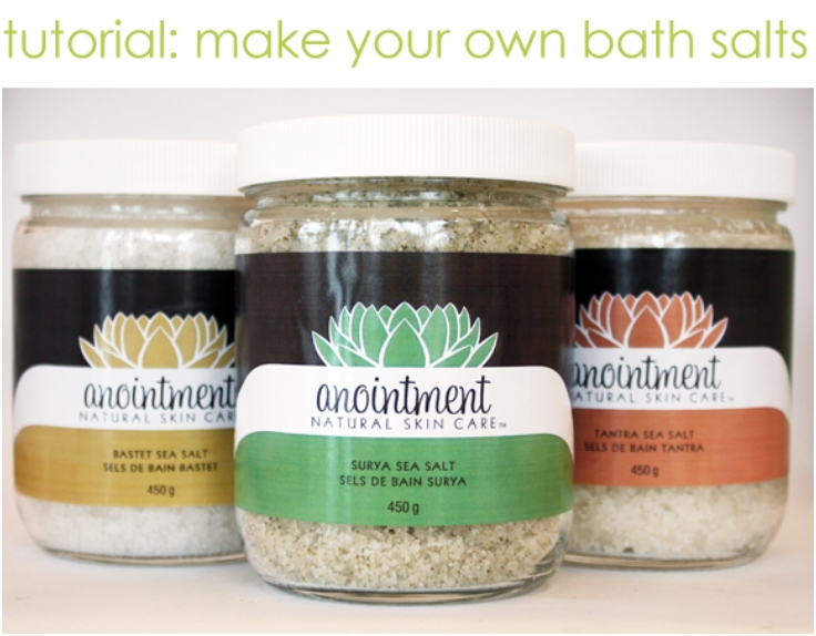 Essential Oil Bath Salts