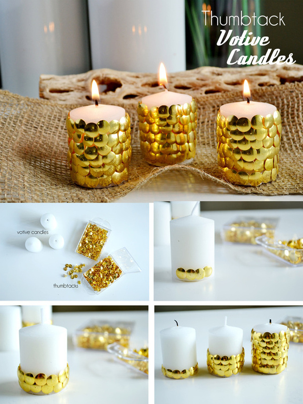 Glitter Candles