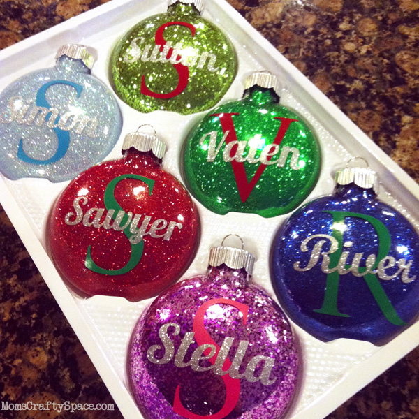 Glitter Ornaments